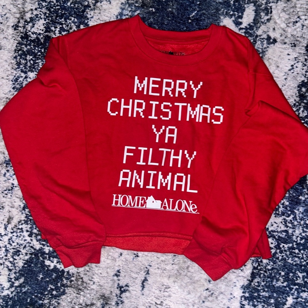 Cropped sweater size L